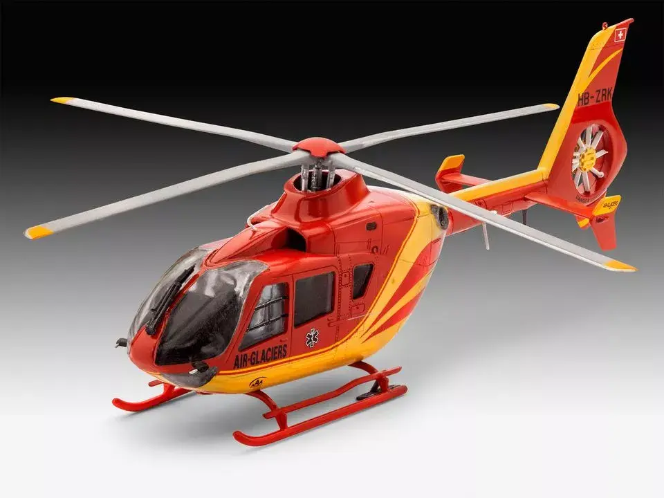 REVELL EC135 Air-Glaciers rotorcraft model 1:72 Photo 2