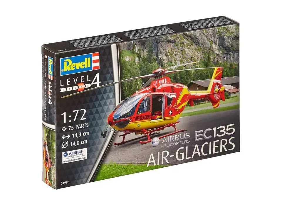 REVELL EC135 Air-Glaciers rotorcraft model 1:72 Photo 4