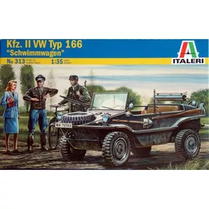 Italeri Schwimmwagen Military truck model Montāžas komplekts 1:35