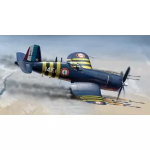 Italeri F4 U - 7 CORSAIR Fiksētu spārnu gaisa kuģis Montāžas komplekts 1:72