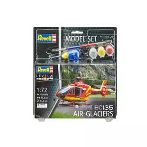 Scale model kit Revell EC135 AIR-GLACIERS 1:144 plastic accessory set