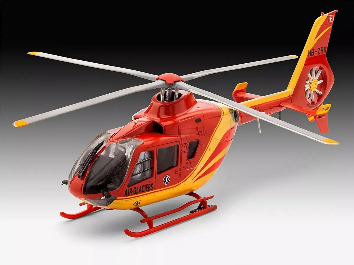Revell EC135 AIR-GLACIERS 1:144 komplekts Photo 4