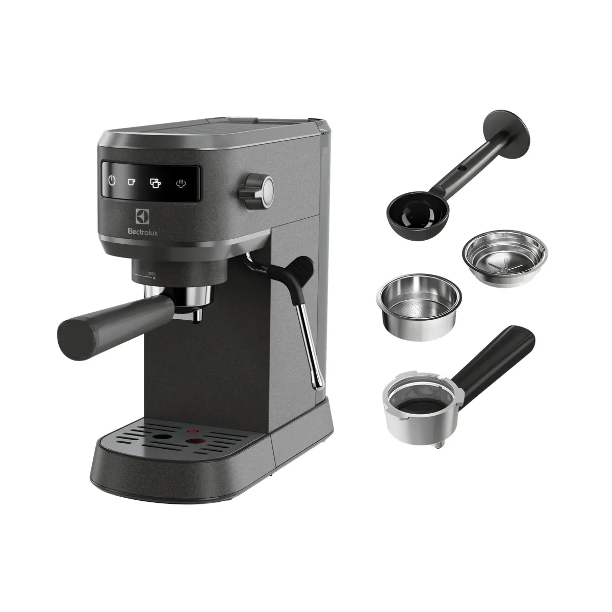 Electrolux E6EC1-6BST Manuālais espresso kafijas aparāts