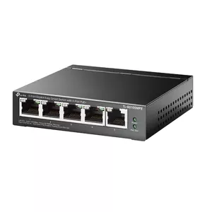 TP-Link TL-SG105MPE сетевой коммутатор L2 Gigabit Ethernet (10/100/1000) Питание по Ethernet (PoE) Черный