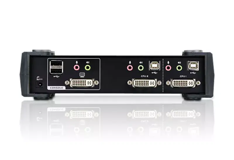 KVM переключатель ATEN 2-Port USB DVI KVM Switch Photo 2