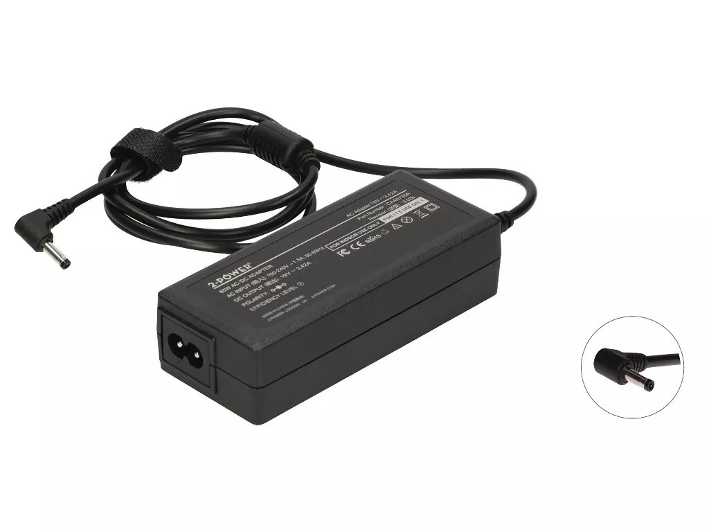 2-Power barošanas adapteris 2P-GX20K16006 Platums 50mm