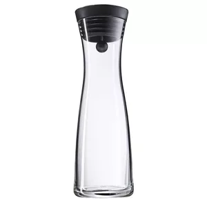 Jug WMF 0617706040 1 L Black Transparent — WMF glass jug 1 L, black transparent