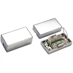 Network Junction Box Alantec WTM09 Cat6, for 22–26 AWG cables, Silver