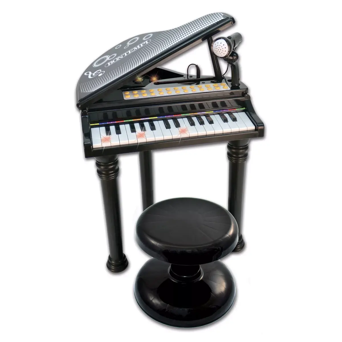 Bontempi elektroniskās klavieres ar krēsliņu un mikrofonu Photo 2