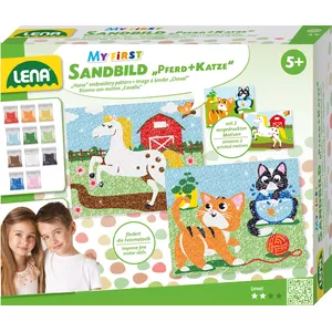 Children's craft kit Lena SM42670 for ages 5+, multicolour