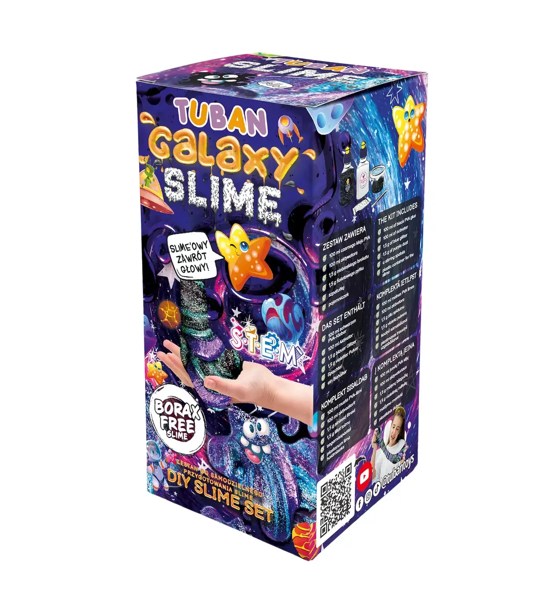 TUBAN DIY Galaxy gļotu izgatavošanas komplekts Photo 2