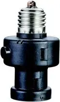 Light bulb holder with MCE21 dusk sensor, MACLEAN MCE21