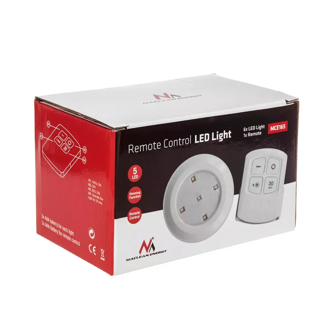 LED лампы MACLEAN MCE165 — 6 шт., на батарейках Photo 11