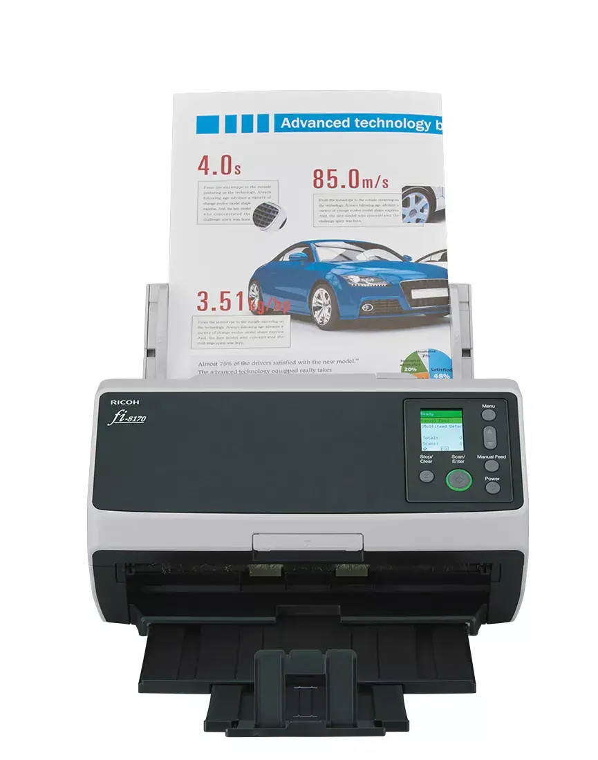 Сканер ADF + ручная подача Ricoh fi-8170 Photo 2