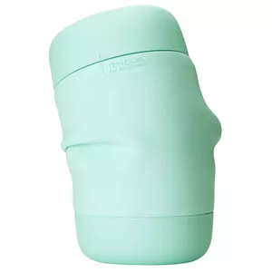 Masturbator TENGA Silicone Mint Green — hand-held silicone cup, 8.7×8.5×16.5 cm, TPE/Silicone/ABS