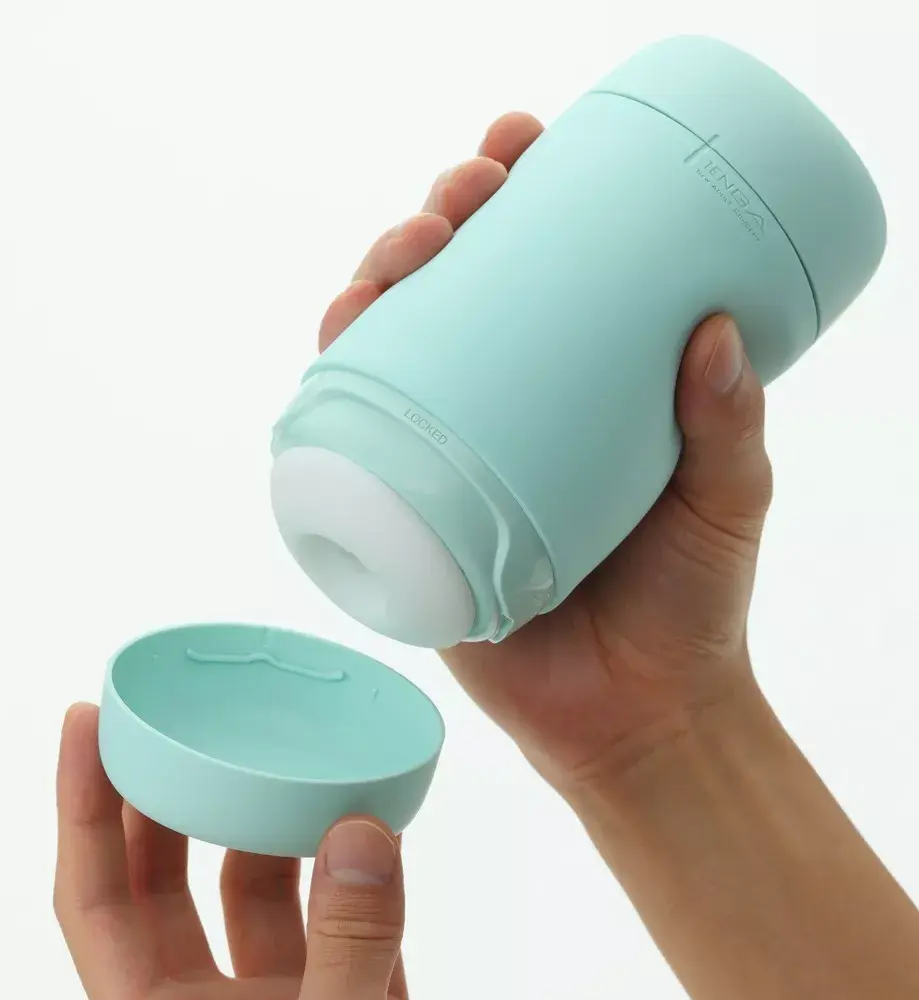 Masturbator TENGA Silicone Mint Green Photo 9