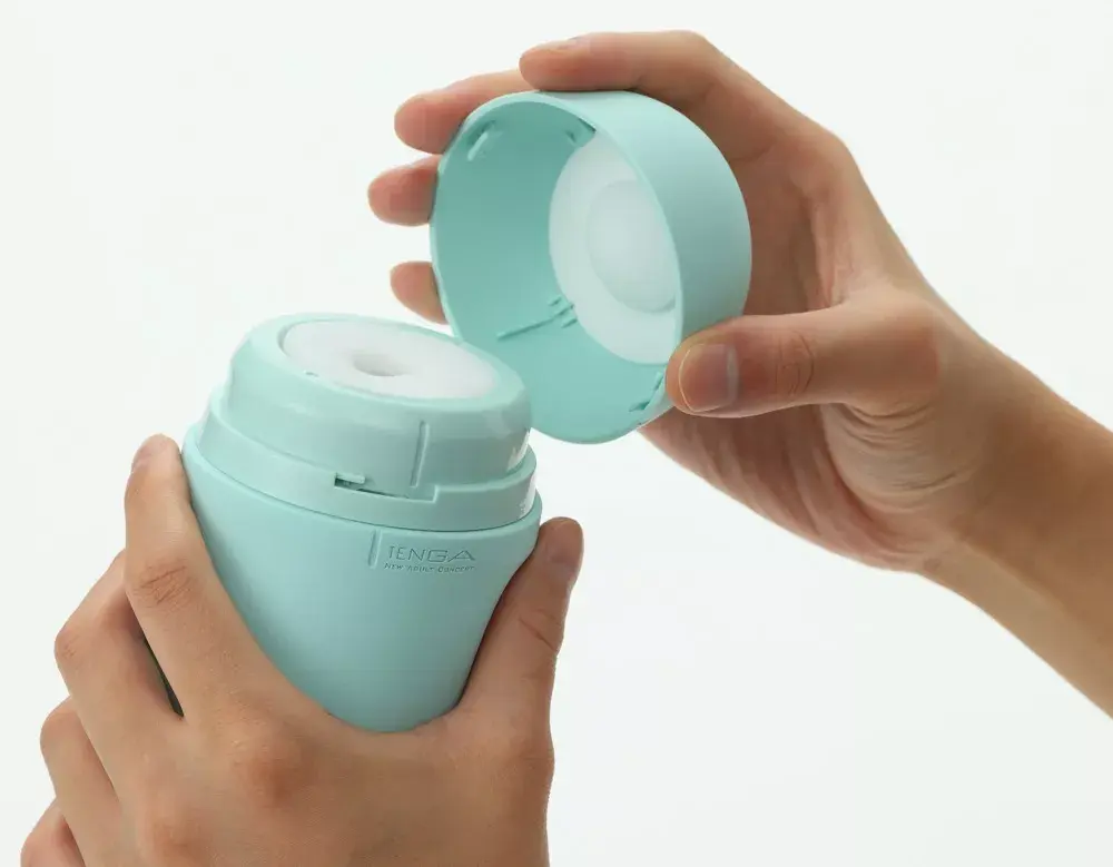 Masturbator TENGA Silicone Mint Green Photo 11