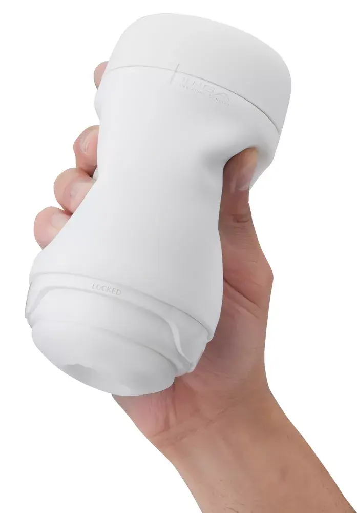 Мастурбатор TENGA Silicone White — ручной силиконовый Photo 7