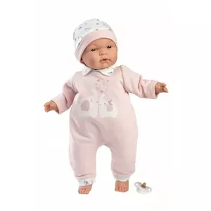 Кукла младенец Джоэль Элефанте 38 см (с соской, мягкое тело) Испания LL13848