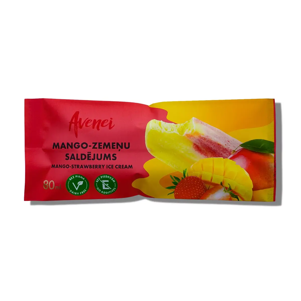 Saldējums Avenei Mango-zemeņu, 450-15523, 4751030760223