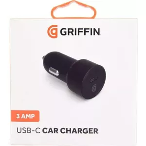 Griffin - Автомобильное зарядное устройство - USB-C - 15 Вт 3A (GP-021-BLK)