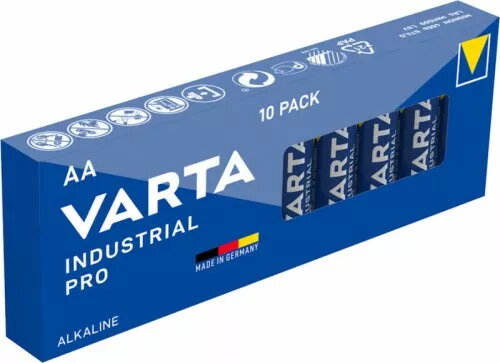 Sārmainās AA baterijas Varta Industrial MN1500