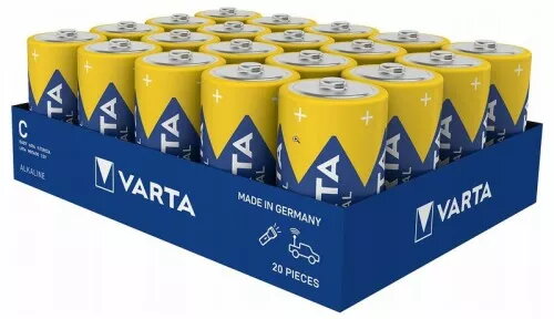 Baterijas Varta Industrial Alkaline LR14 (C)