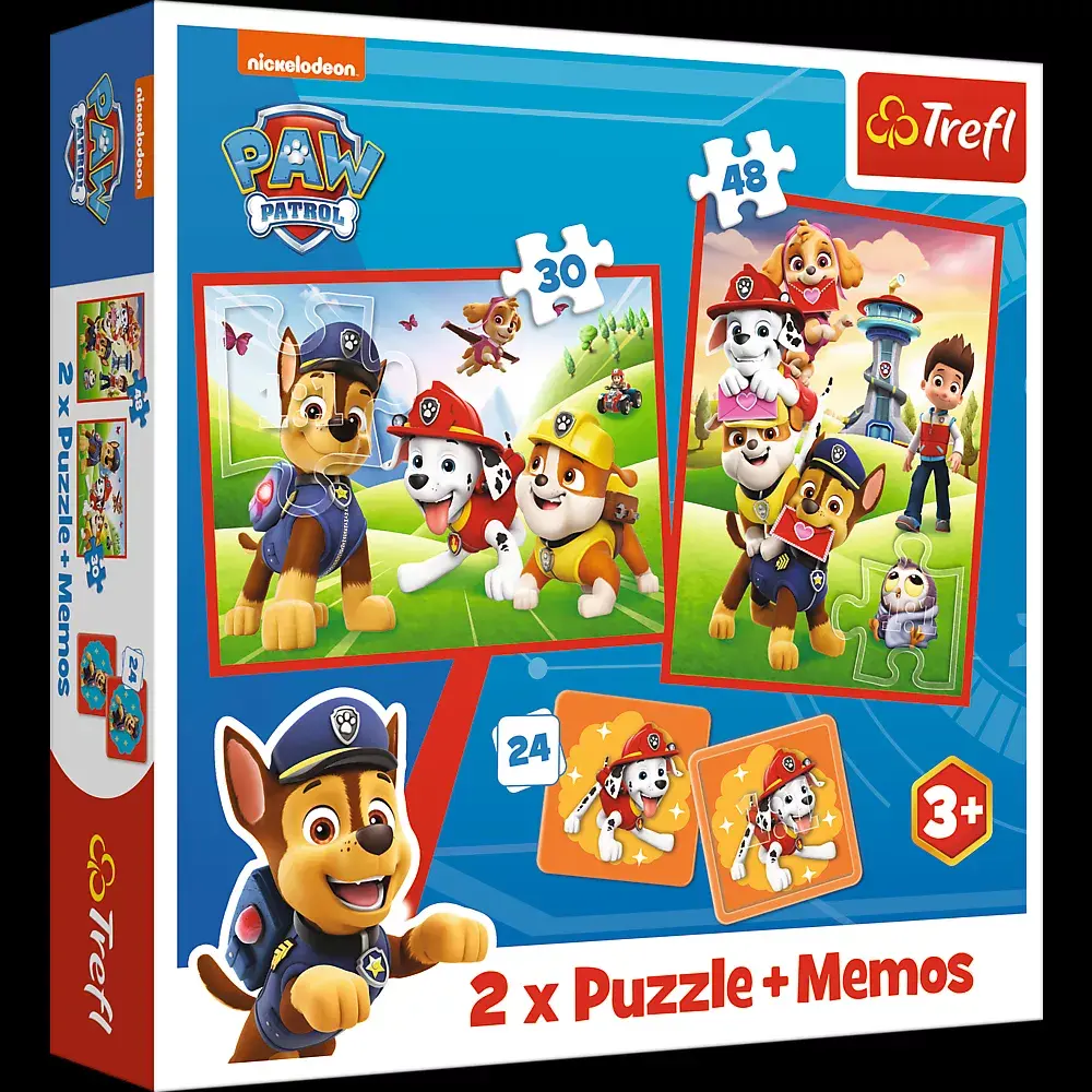 TREFL PAW PATROL Puzzle Set 93337T | AiO.lv