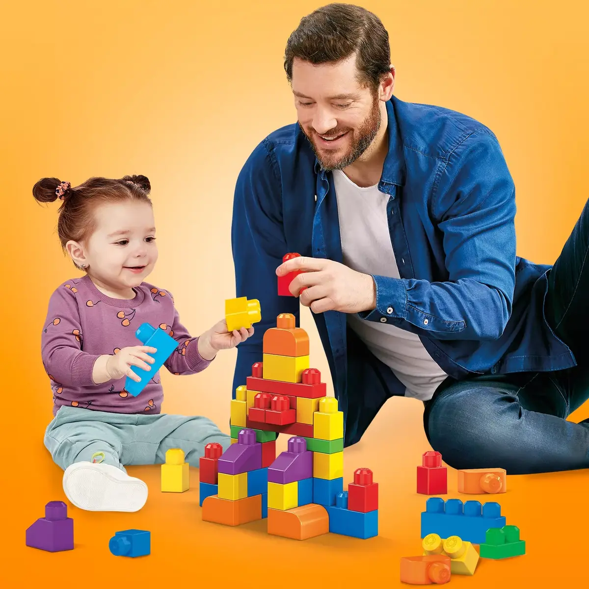 Конструктор MEGA BLOKS First Builders Big Building Bag Photo 31