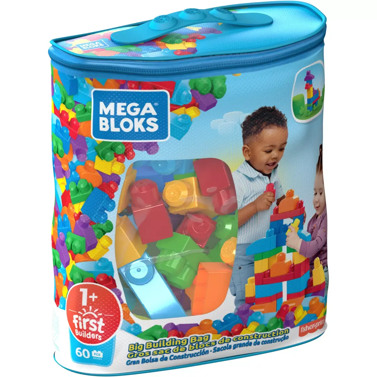 Конструктор MEGA BLOKS First Builders Big Building Bag Photo 34