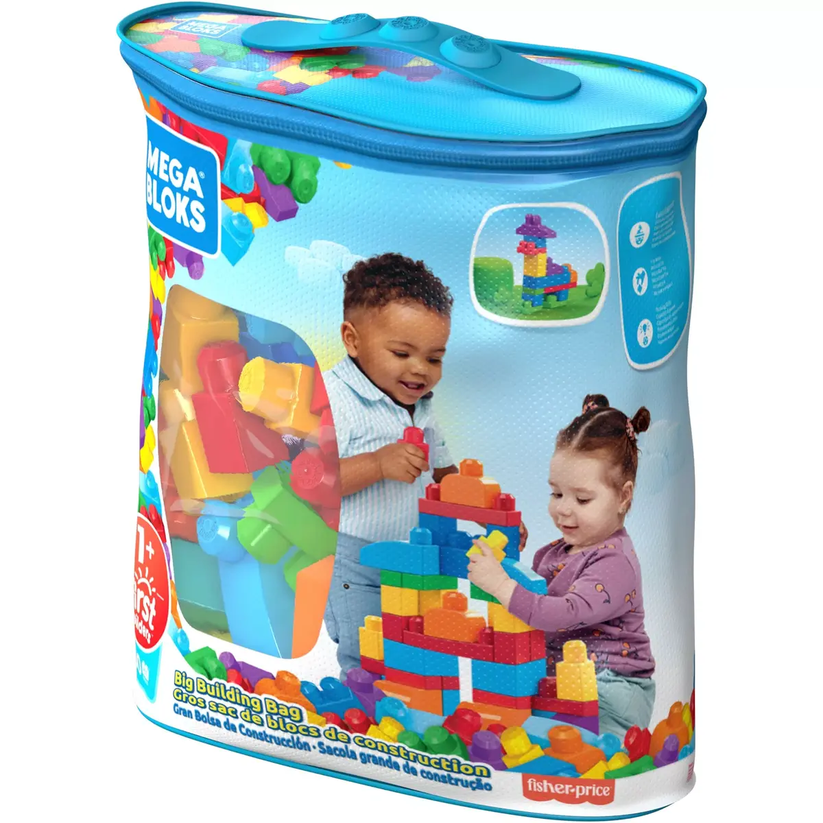 Конструктор MEGA BLOKS First Builders Big Building Bag Photo 35