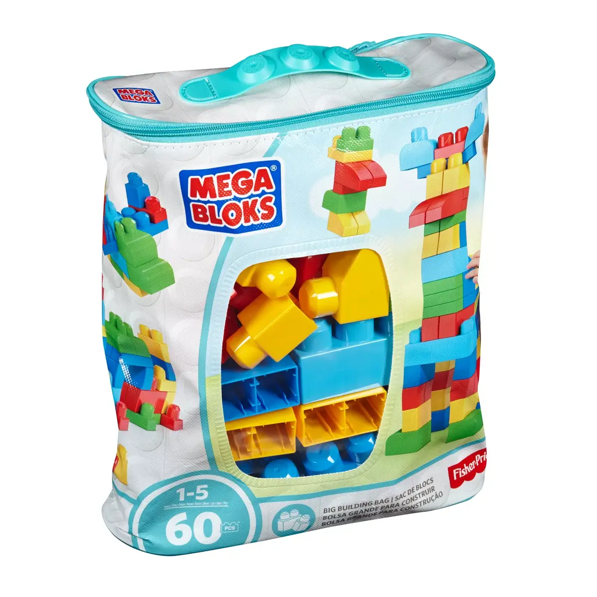 Конструктор MEGA BLOKS First Builders Big Building Bag Photo 37