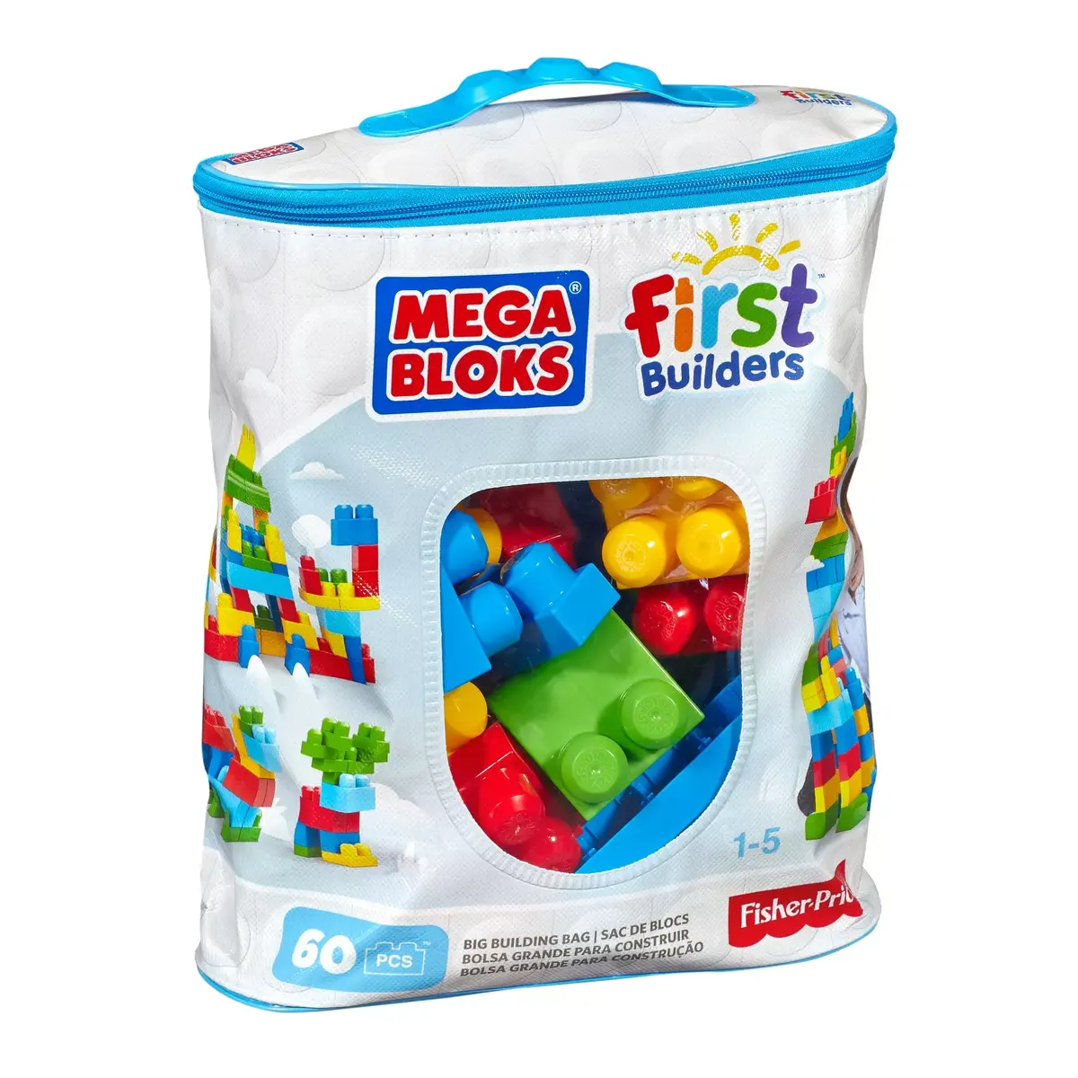 Конструктор MEGA BLOKS First Builders Big Building Bag Photo 39