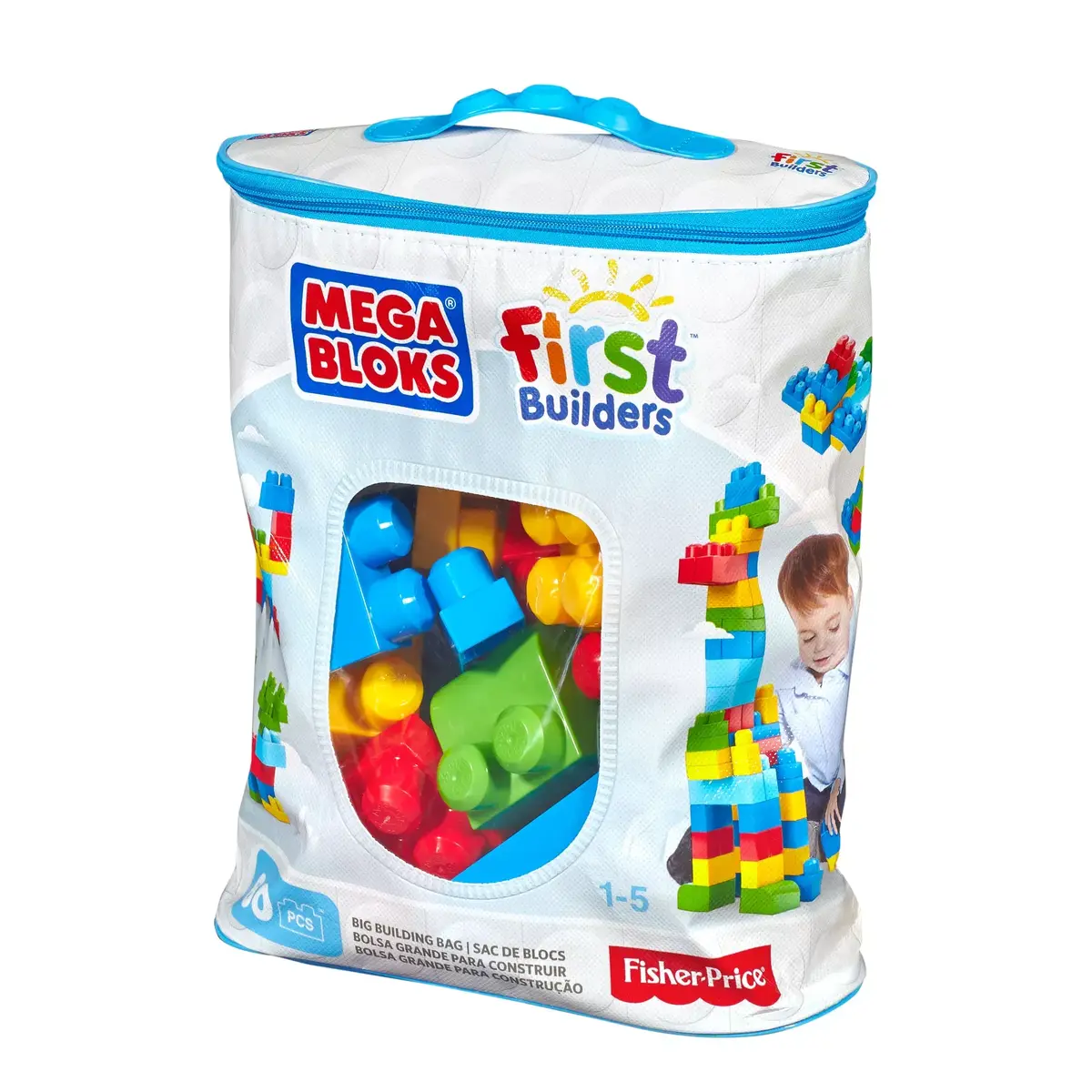 Конструктор MEGA BLOKS First Builders Big Building Bag Photo 40