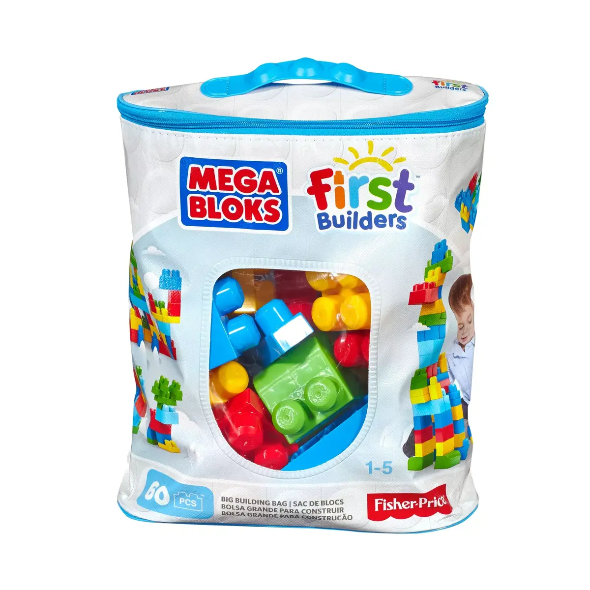 Конструктор MEGA BLOKS First Builders Big Building Bag Photo 41