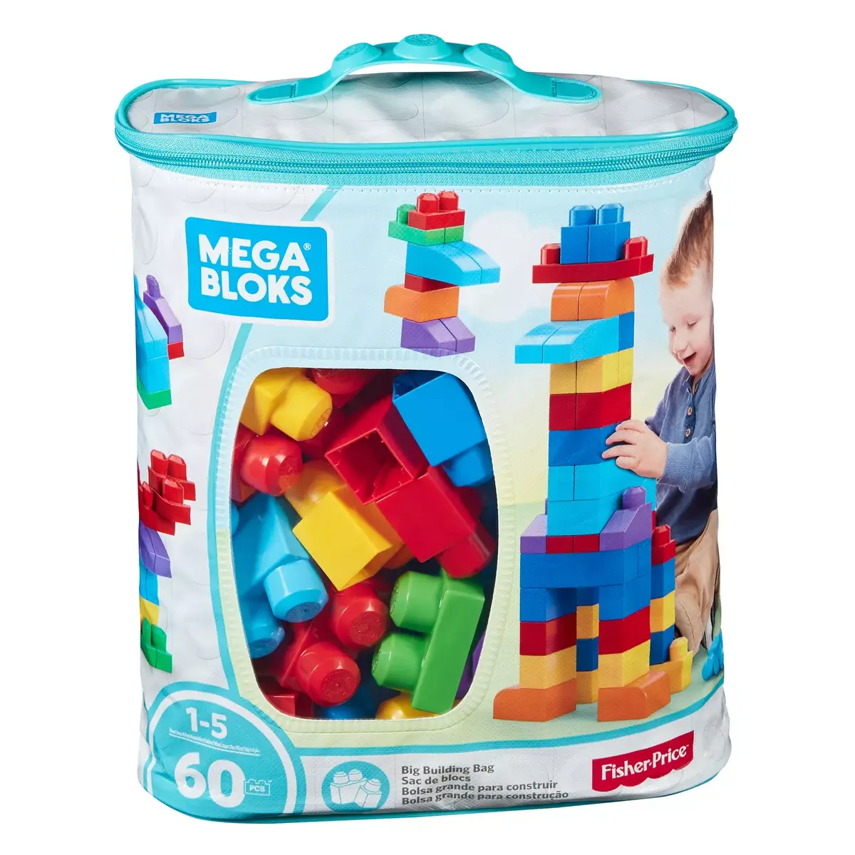 Конструктор MEGA BLOKS First Builders Big Building Bag Photo 43