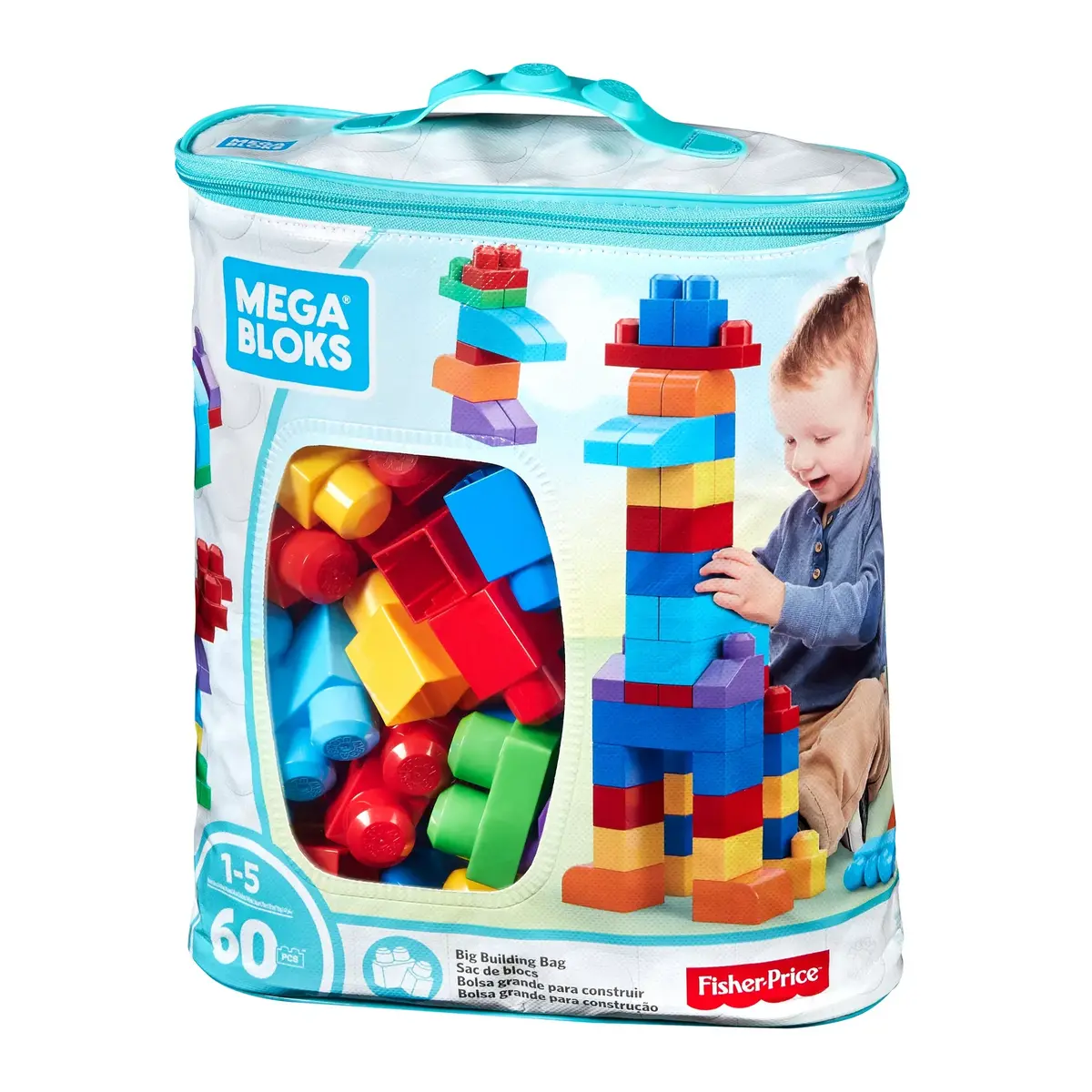 Конструктор MEGA BLOKS First Builders Big Building Bag Photo 44