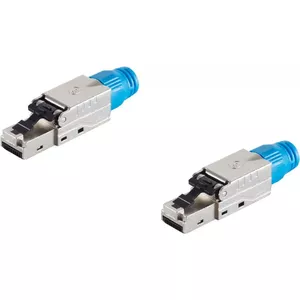 Разъём RJ45 ShiverPeaks BS08-45004-2 Cat 8.1 настраиваемый в поле, металлический