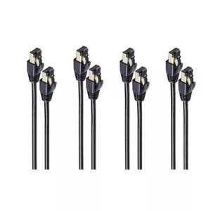 Networking Cable ShiverPeaks BS08-41155-4 Cat8.1 1.5m F/FTP Black