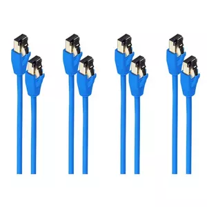 Сетевой кабель ShiverPeaks BS08-41081-4 Cat8.1 15м F/FTP Синий