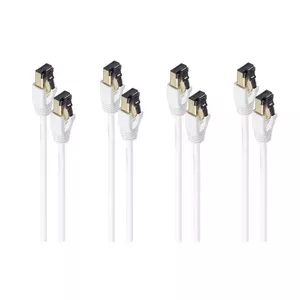 Сетевой кабель ShiverPeaks BS08-41076-4 Cat8.1 F/FTP 10м Белый