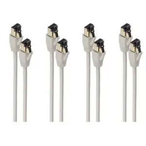 Сетевой кабель ShiverPeaks BS08-41070-4 10м Cat8.1 F/FTP Серый