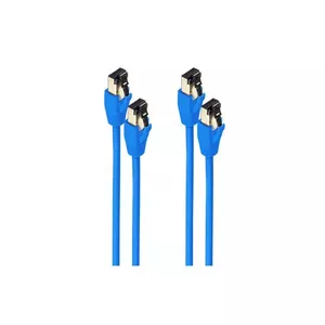 Сетевой кабель ShiverPeaks BS08-41061-2 Cat8.1 7.5м Синий F/FTP