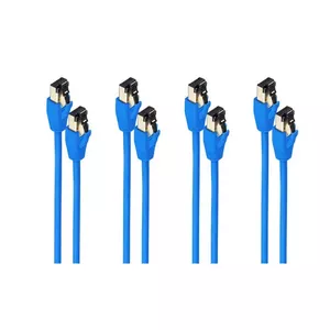 Сетевой кабель ShiverPeaks BS08-41051-4 Cat8.1 5м F/FTP Синий