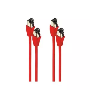 Networking Cable ShiverPeaks BS08-41034-2 2m Cat8.1 F/FTP Red