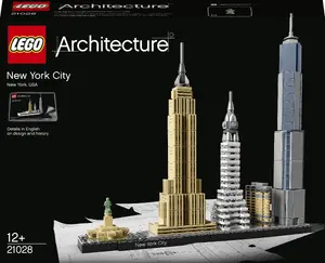 Building set LEGO Architecture 21028 New York City, 598 pieces, scale model