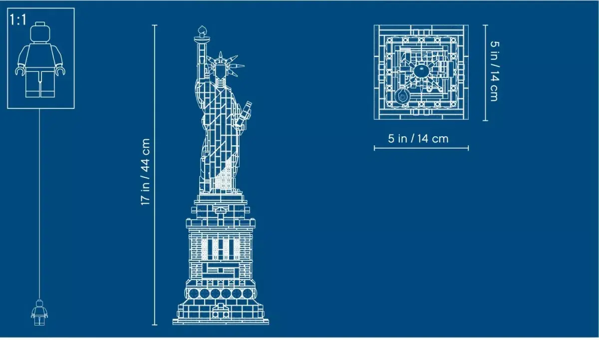 LEGO Architecture Statue of Liberty 21042 building set Photo 10