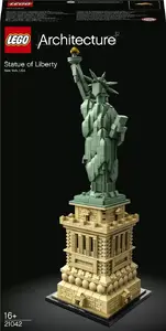 LEGO Architecture Statue of Liberty 21042 building set — 1,685 pieces, detailed model of the Statue of Liberty