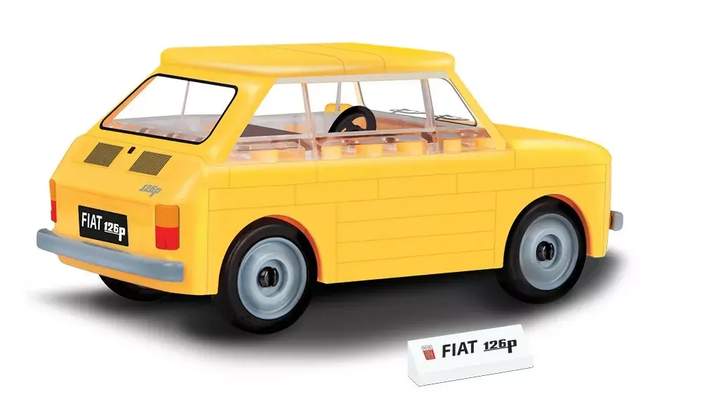 Cobi Fiat 126p 1:35 scale model kit Photo 5