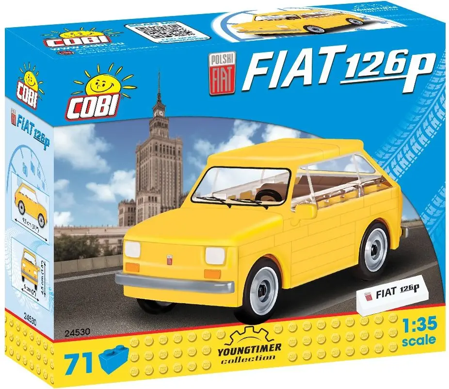 Cobi Fiat 126p 1:35 modelis Photo 9